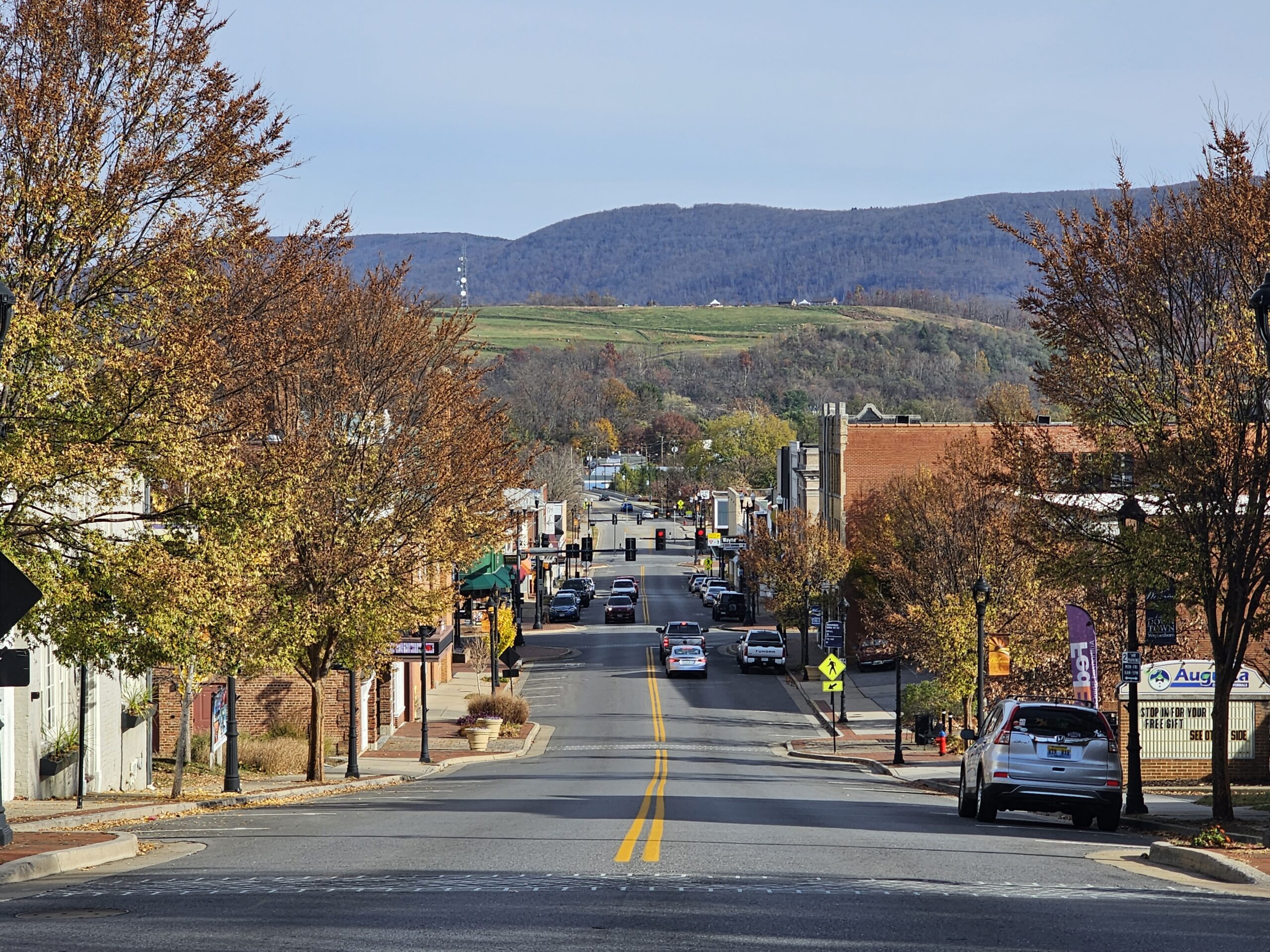 Cville Downtown From Garage View